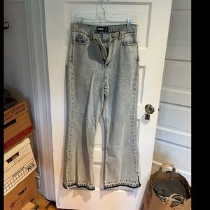 Minga London Jeans with Boot Leg Coloring